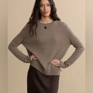 Jenni Kayne Everyday Sweater Taupe